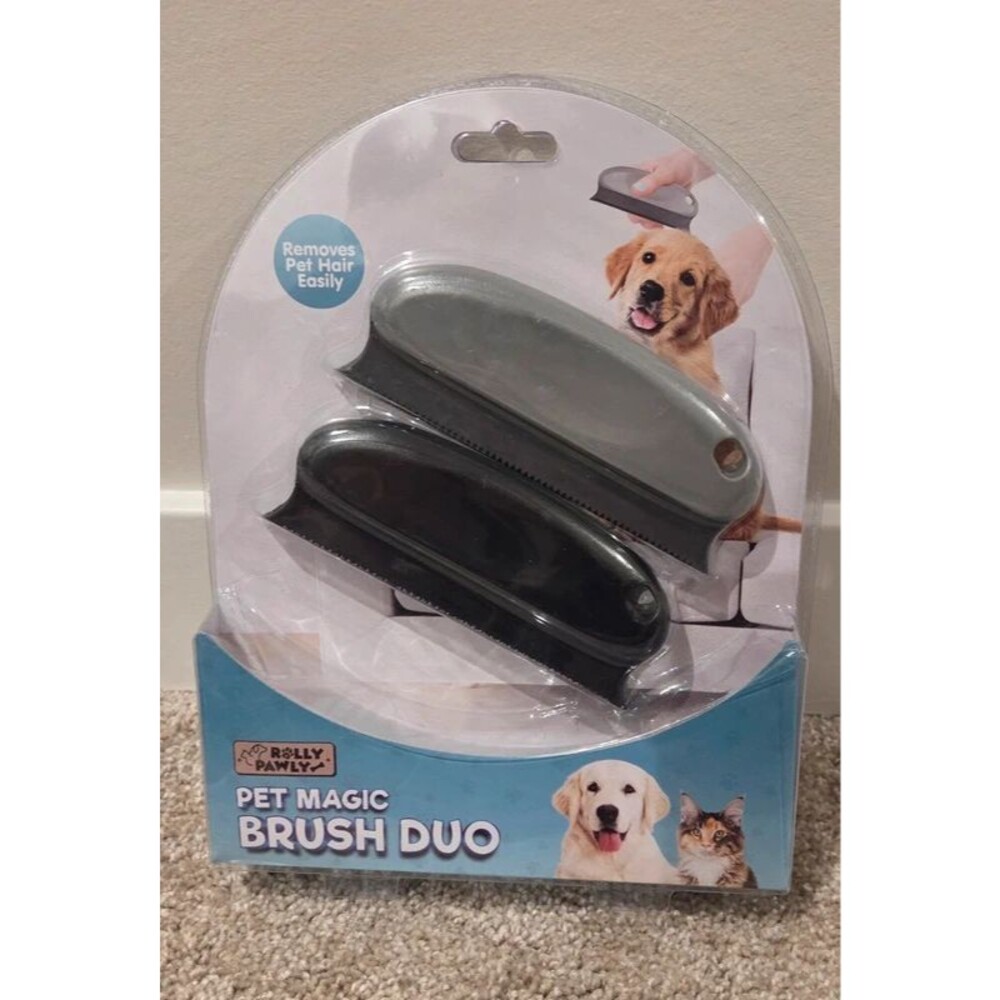 Pet magic brush duo